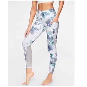 Athleta Floral Mudra 7/8 Leggings